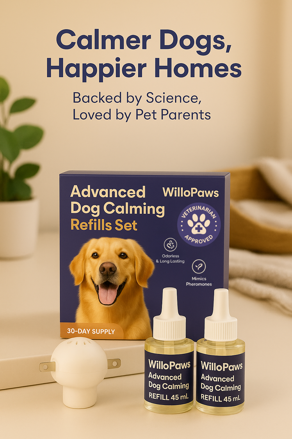 WilloPaws™ Dog Diffuser w/Refill